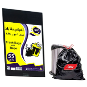 Picture of Bebo Garbage Bags – 55/50/30 Gallons – Large Tie