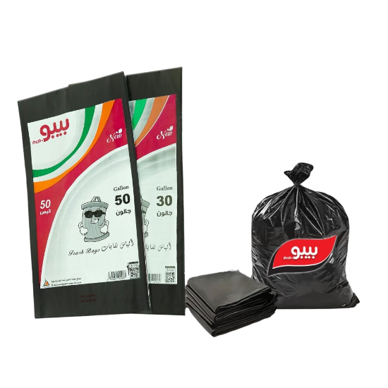 Picture of Bebo Garbage Bags – 50/30 Gallons – 10×50 Bags