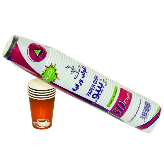 Picture of Bebo Paper Cups – 9 oz × 50 pcs