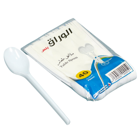Picture of Plastic Table Spoons – Pack of 40