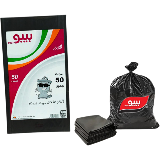 صورة أكياس نفايات 50 جالون 50 كيس