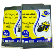 Picture of Bebo Garbage Bags – 55/50/30 Gallons – Large Tie