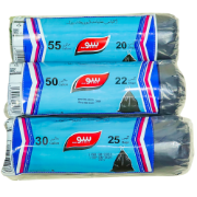 صورة أكياس نفايات 55/50/30 جالون – أبو ربطة رول - كرتونة