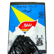 صورة أكياس نفايات 55/50/30 جالون – أبو ربطة صغير - كرتونة