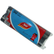 صورة أكياس نفايات 55/50/30 جالون رول - كرتونة